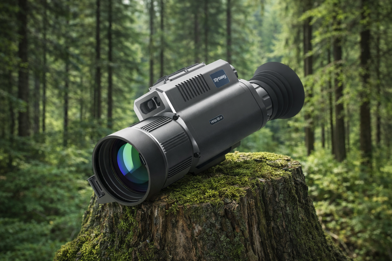 Тепловизионный прицел Sytong MM06-50 LRF с дальномером и креплением на планку Weaver/Picatinny