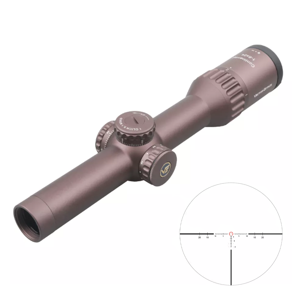 Оптический прицел Vector Optics Continental x6 1-6x24 Coyote FDE