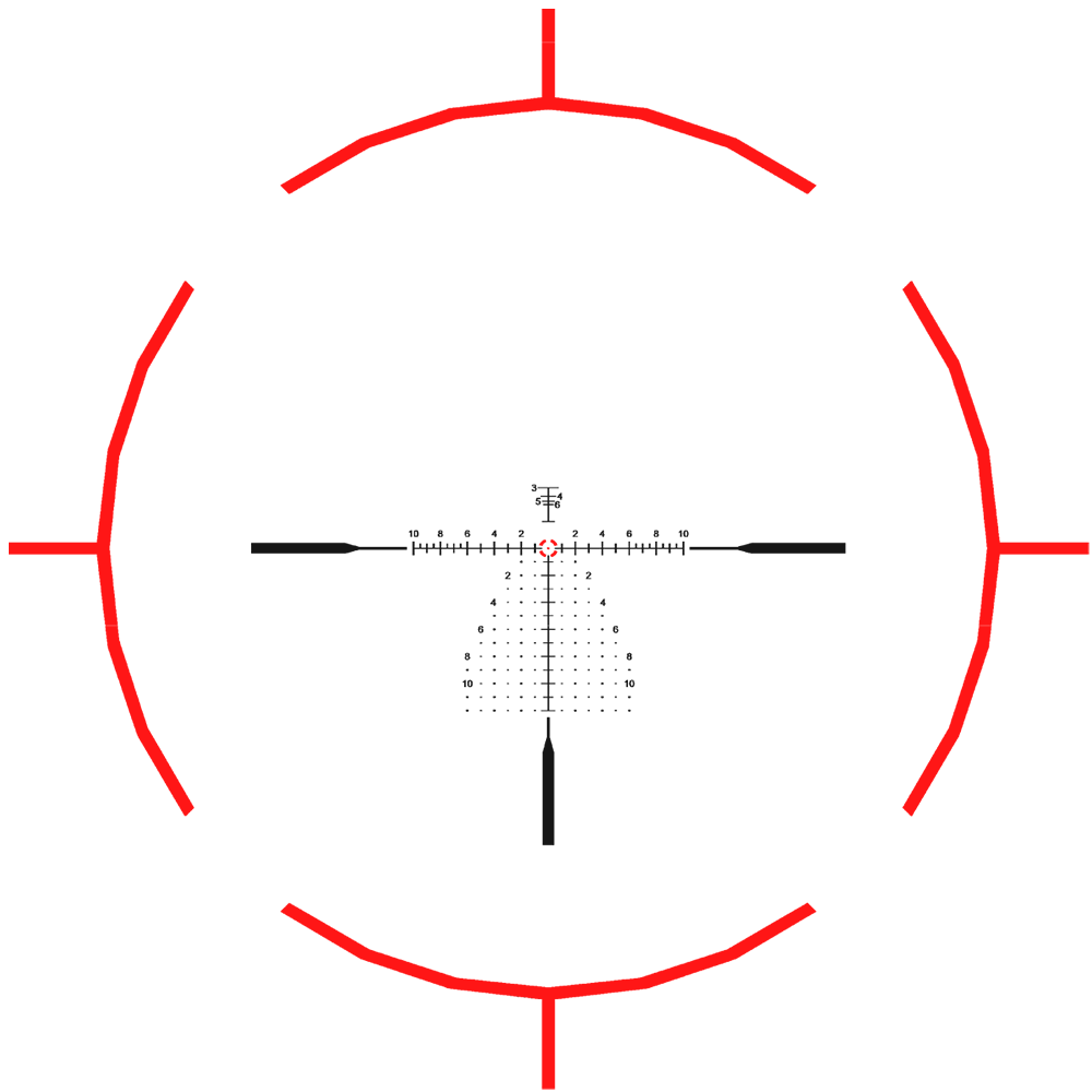 Оптический прицел Vector Optics Continental x6 2-12x44 RAR FFP 34мм