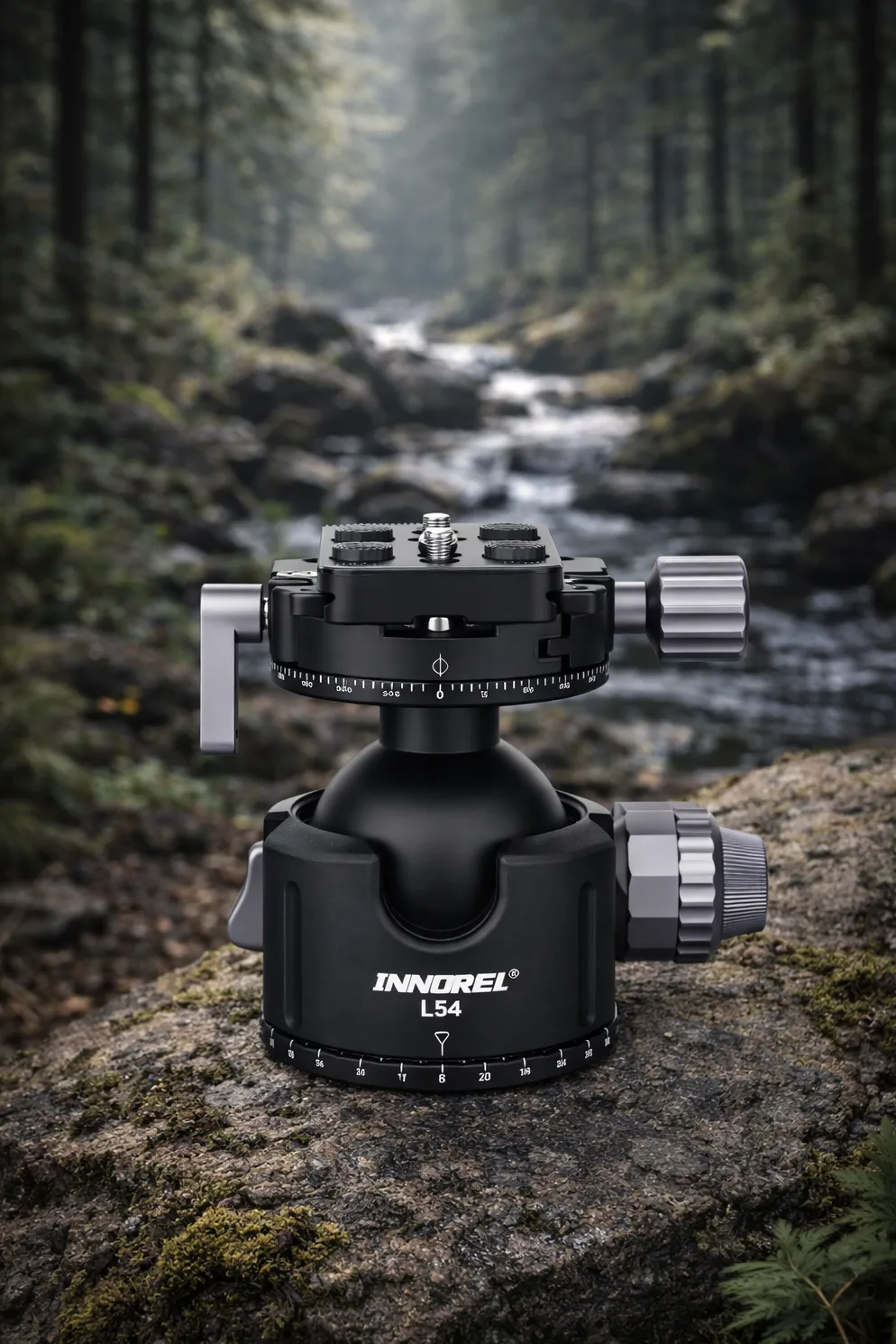Фото Штативная головка Innorel L54 (шаровая, алюминий) в интернет-магазине Nickhunter