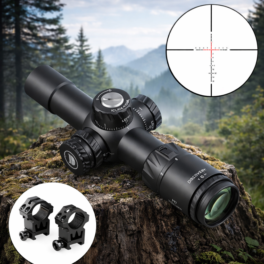 Оптический прицел DISCOVERY HD 2-12X24SFIR FFP FW30