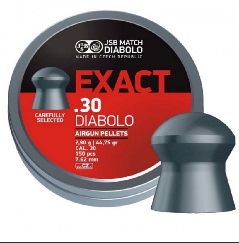 JSB Exact Diabolo 7,62 мм — 2,9 г (150 шт.)