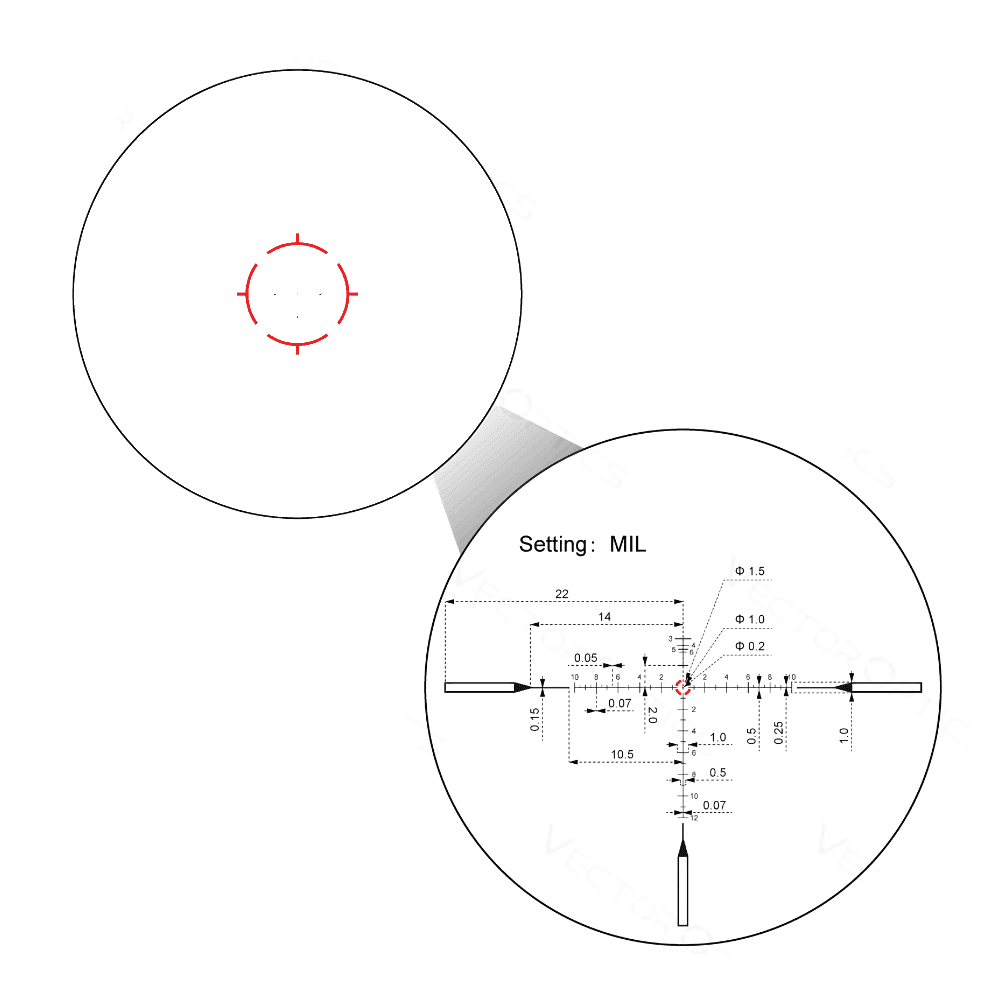 Оптический прицел Vector Optics Continental x10 1-10x28 ED FFP VET-RAR