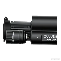 Цифровой прицел DNT ZULUS HD V2 5-20x с дальномером и баллистикой — объектив крупно