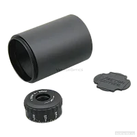 Съёмный барабан 0,1 MRAD и защитные крышки прицела Continental x6 3-18x50