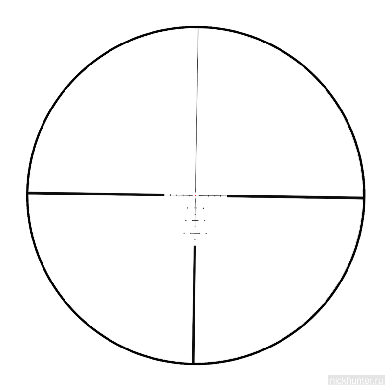 Оптический прицел Vector Optics Continental x6 2.5-15x56 BDC — прицельная сетка