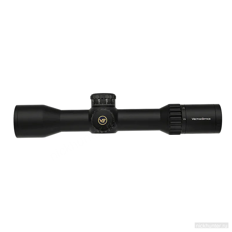 Оптический прицел Vector Optics Continental x6 2-12x44 CTR FFP 34мм — вид сбоку