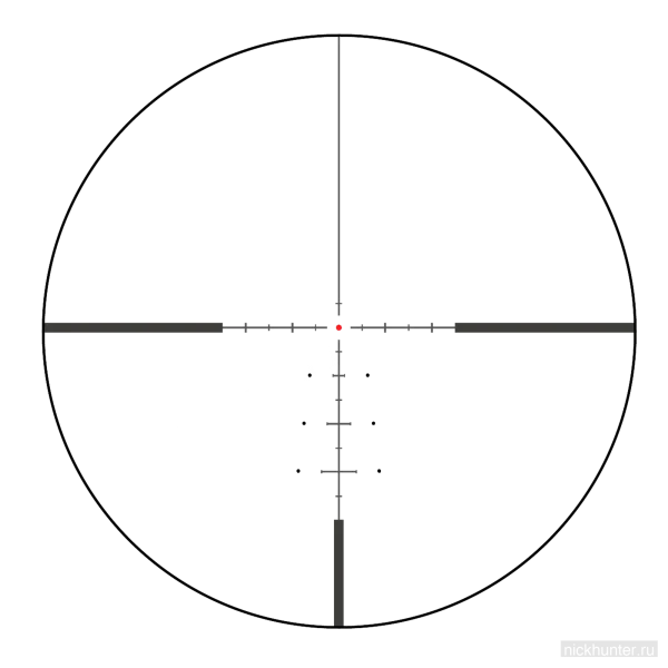 Оптический прицел Vector Optics Continental x8 3-24x56 SFP — прицельная сетка
