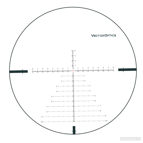 Оптический прицел Vector Optics Continental x6 3-18x50 VCT FFP 34mm — прицельная сетка