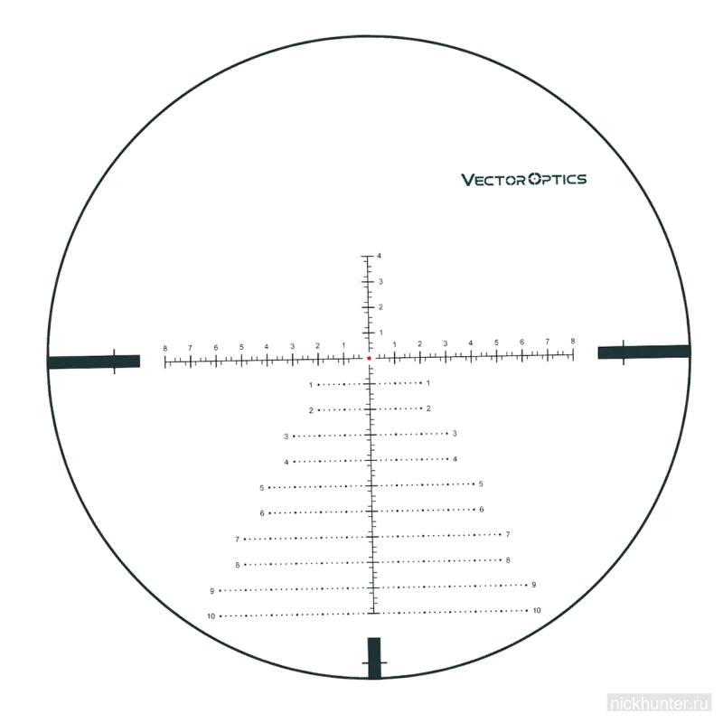 Оптический прицел Vector Optics Continental x6 3-18x50 VCT FFP 34mm — прицельная сетка