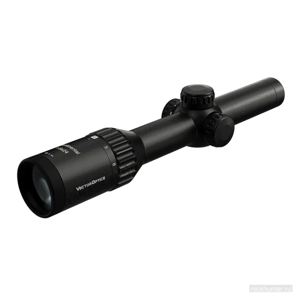 Оптический прицел Vector Optics Continental x6 1-6x24 SFP Fiber 30mm — вид сбоку