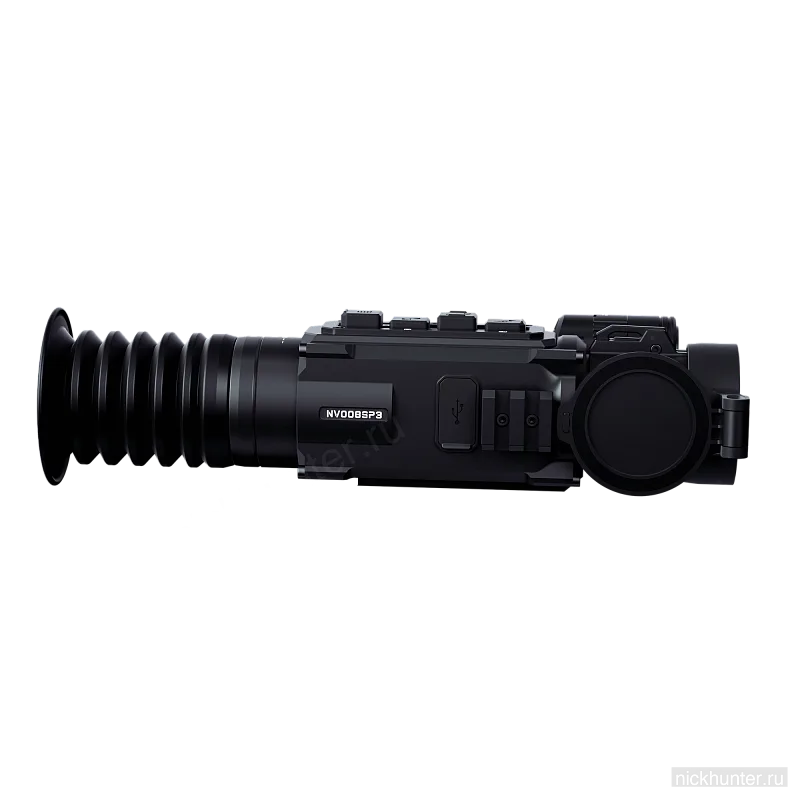 PARD NV008SP3 со стороны окуляра, объектив закрыт крышкой