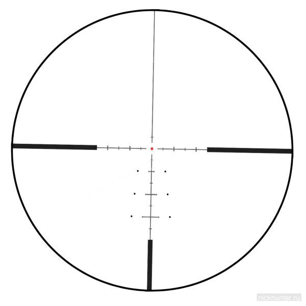 Сетка Continental x6 5-30x56 SFP с короткой шкалой под центром