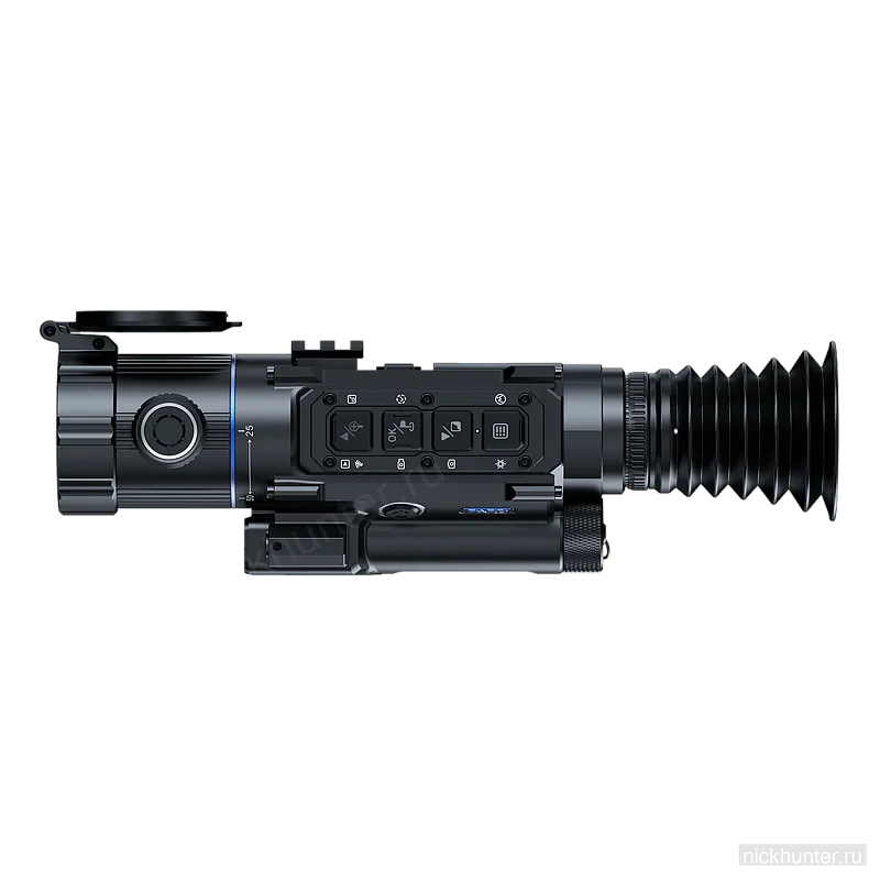 Pard Ocelot 640 Zoom со стороны окуляра — кнопки, планка и наглазник
