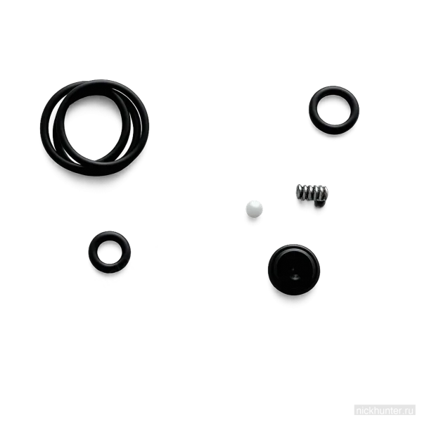 Ремкомплект редуктора нового образца для Леший 2 и Fenix LSA242505 — кольца, шарик и пружина