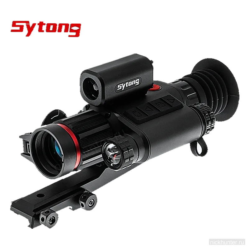 Прицел ночного видения Sytong HT-70 LRF (850nm) — вид с окуляра