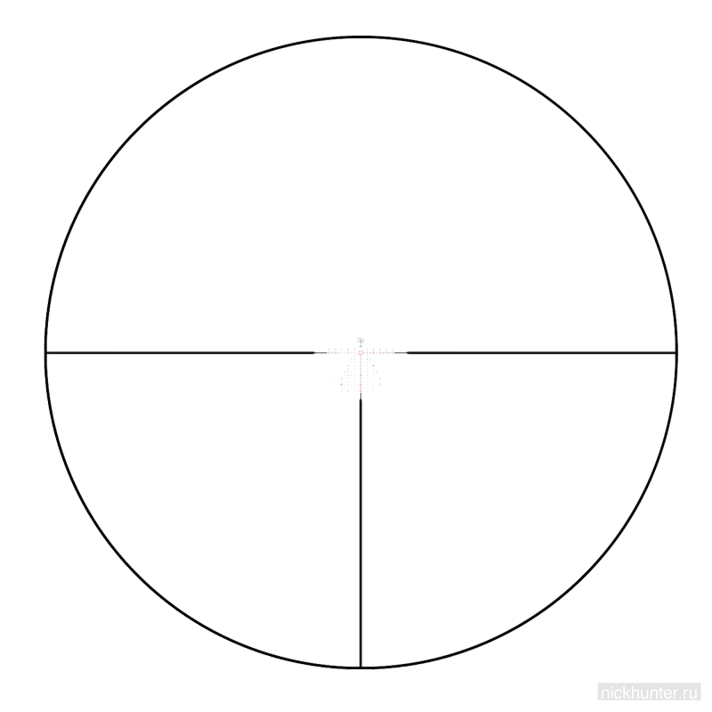 Оптический прицел Vector Optics Continental x6 2-12x44 CTR FFP 34мм — прицельная сетка