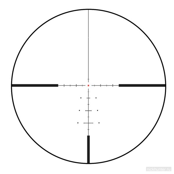 Оптический прицел Vector Optics Continental x6 5-30x56 SFP — прицельная сетка
