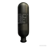 Колба Alsafe 0,36 л 300 бар в матовом исполнении — короткий баллон стоя