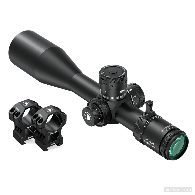 Оптический прицел Discovery HD GEN2 5-30x56 SFIR ZS (труба 34 мм) — вид сбоку
