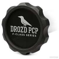 Маховик сошек Drozd PCP F-Class Series с фирменным логотипом