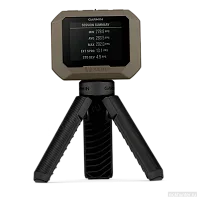Итоги серии на экране Garmin Xero C1 Pro: минимум, максимум и стандартное отклонение