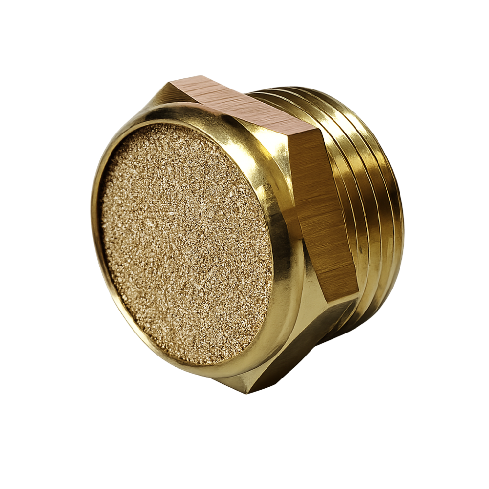 Фото Латунный фильтр на редуктор EdGun Леший 2/Fenix (Brass Filter M24×1,5) в интернет-магазине Nickhunter