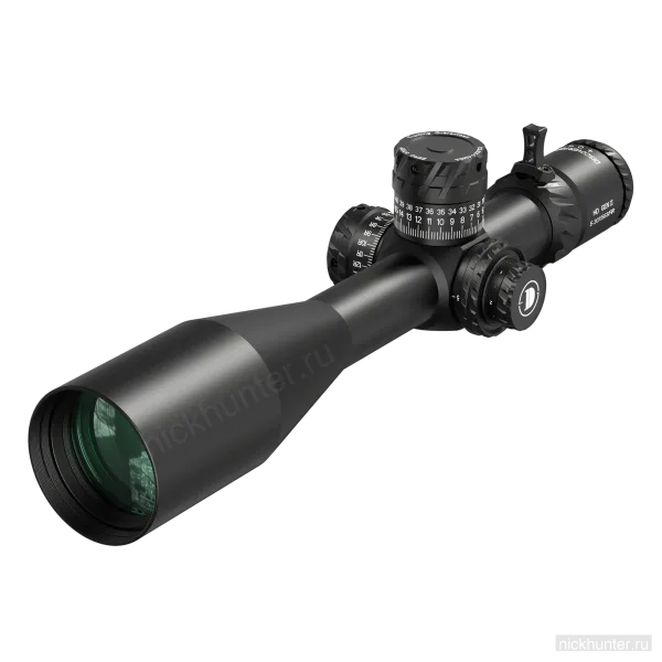 Discovery HD GEN2 5-30x56 ZS со стороны окуляра, барабаны в фокусе