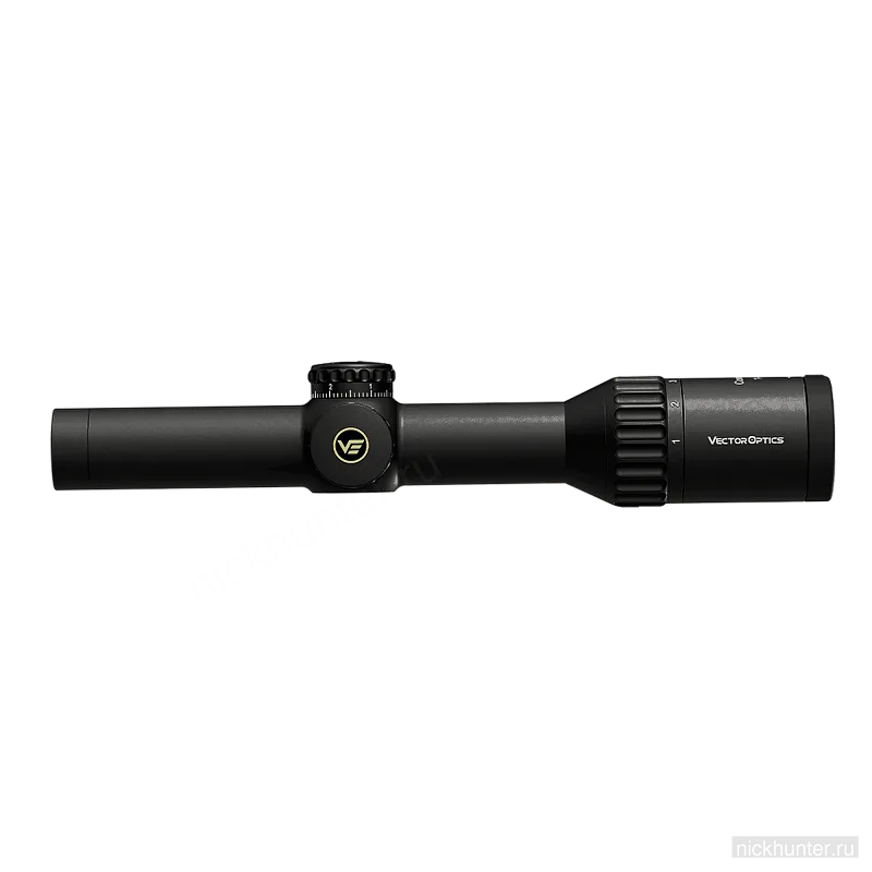 Оптический прицел Vector Optics Continental x6 1-6x24 Tactical LPVO — вид сбоку