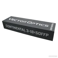 Оптический прицел Vector Optics Continental x6 3-18x50 VCT FFP 34mm — упаковка