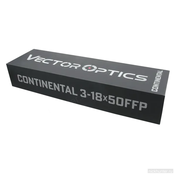 Оптический прицел Vector Optics Continental x6 3-18x50 VCT FFP 34mm — упаковка