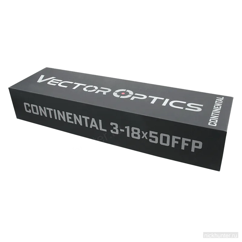 Оптический прицел Vector Optics Continental x6 3-18x50 VCT FFP 34mm — упаковка