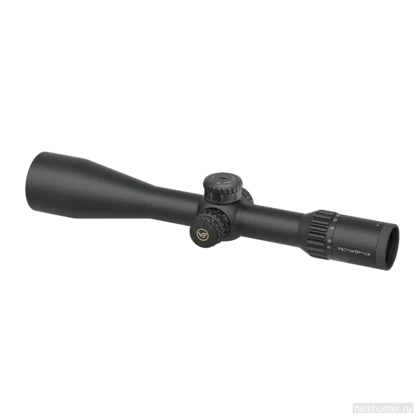 Vector Optics Continental x6 5-30x56 VCT FFP в профиль на белом фоне