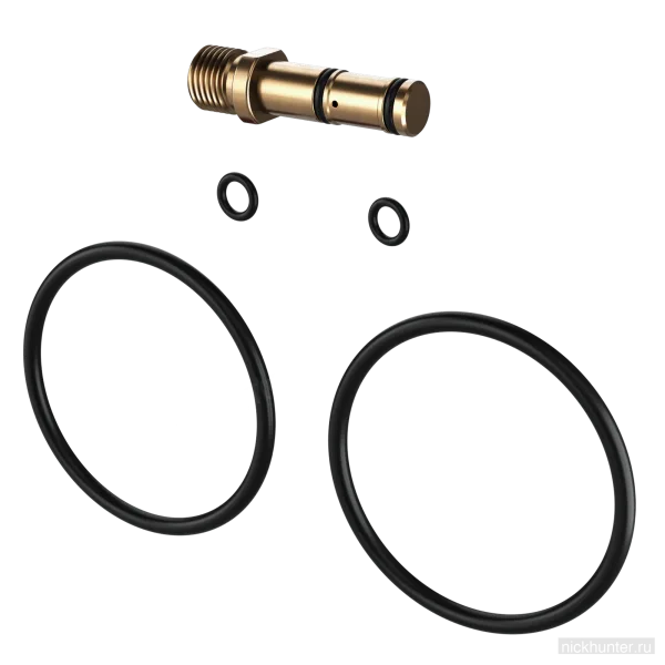 ЗИП-комплект EDgun Леший 2: латунная втулка и запасные уплотнительные кольца