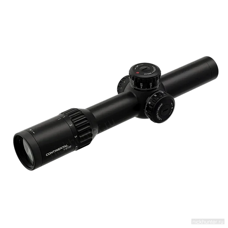 Оптический прицел Vector Optics Continental x6 1-6x28 FFP 34mm — вид сбоку