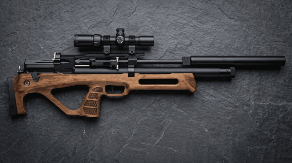 Фото Пневматическая винтовка Jager SP Bullpup 6.35 мм 590 мм (полигонал AP, передний взвод) в интернет-магазине Nickhunter