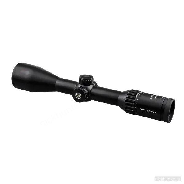 Vector Optics Continental x6 2-12x50 G4 в развороте, объектив 50 мм