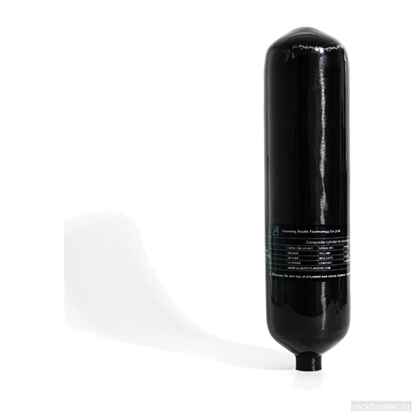 Баллон Alsafe 3 л вертикально, горловина вверху