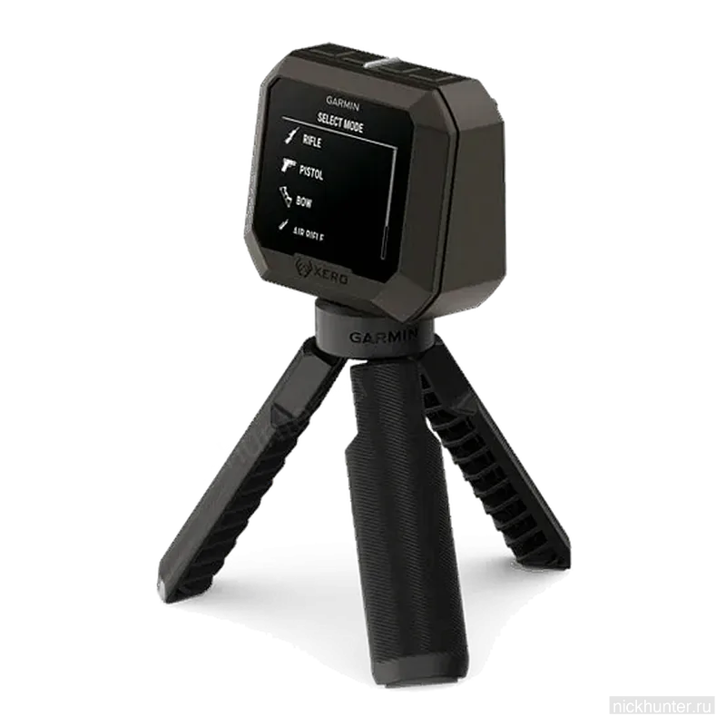 Garmin Xero C2 с меню выбора режима: карабин, пистолет, лук