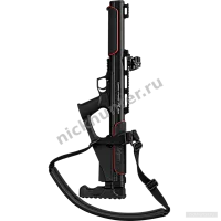 Ремень с антабкой на буллпапе EDgun Fenix — винтовка висит вдоль тела