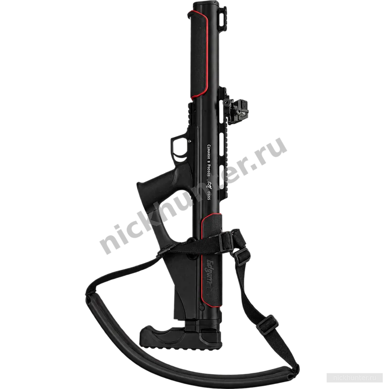 Ремень с антабкой на буллпапе EDgun Fenix — винтовка висит вдоль тела