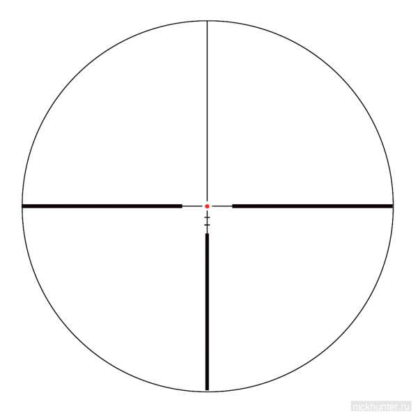 Оптический прицел Vector Optics Continental x6 2-12x50 G4 — прицельная сетка