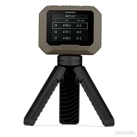 Экран Garmin Xero C1 Pro со списком выстрелов и разбросом по сериям