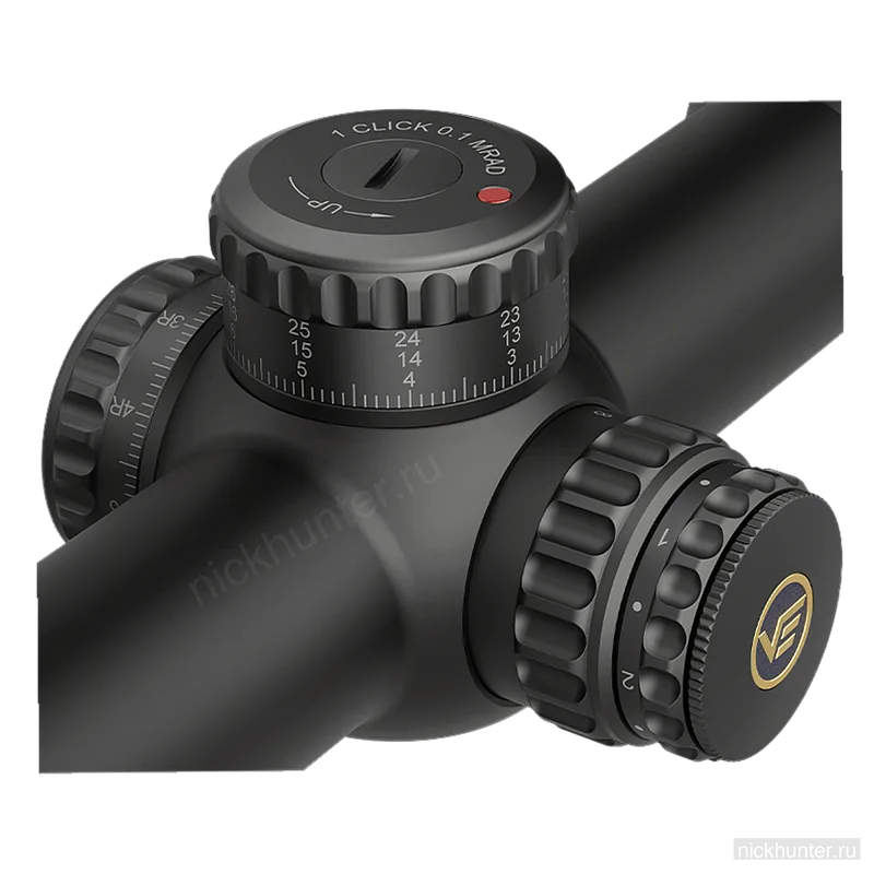 Площадка маховиков Continental x6 5-30x56 VCT сверху со шкалой отстройки параллакса
