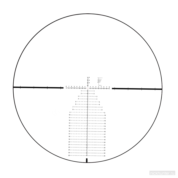 Оптический прицел Vector Optics Continental x6 5-30x56 MBR FFP 34mm — прицельная сетка