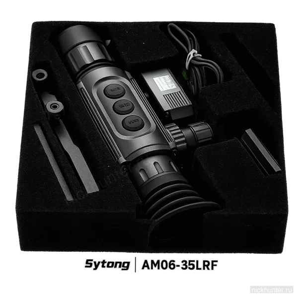 Тепловизионный прицел Sytong AM06-35 LRF (640×512, 35 мм) с дальномером — комплектация