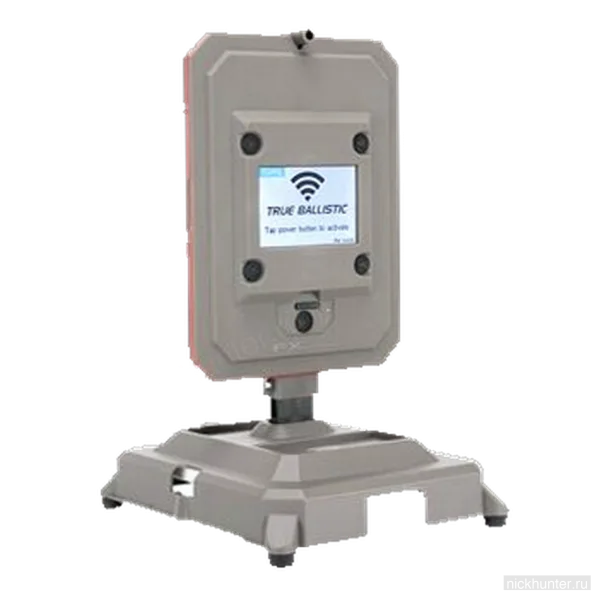 FX True Ballistic на подставке, на экране приглашение подключиться по Wi-Fi