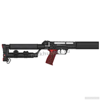 EDgun Леший 2 с модератором-обечайкой, ствол 250 мм — вид слева