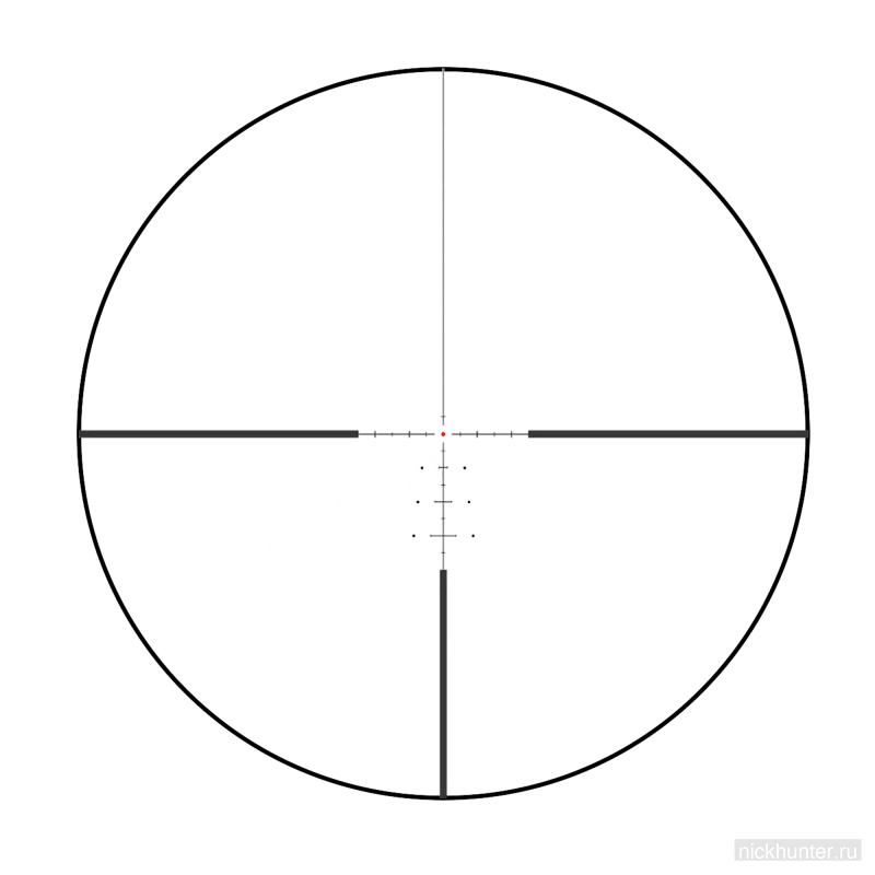 Оптический прицел Vector Optics Continental x6 3-18x50 CDM — прицельная сетка