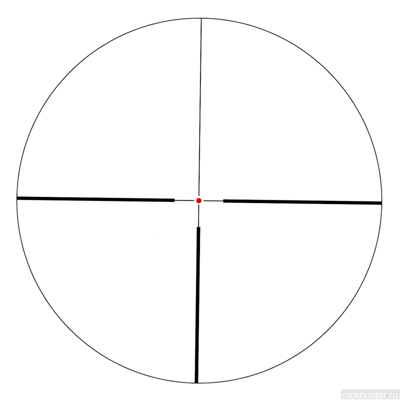 Оптический прицел Vector Optics Continental x8 1-8x24 SFP — прицельная сетка